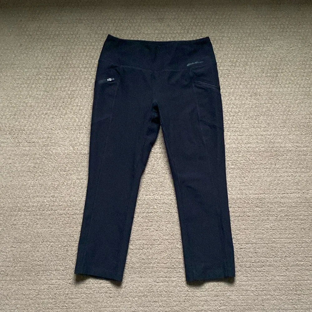 Eddie Bauer high rise capri trail tights - Picture 1 of 6